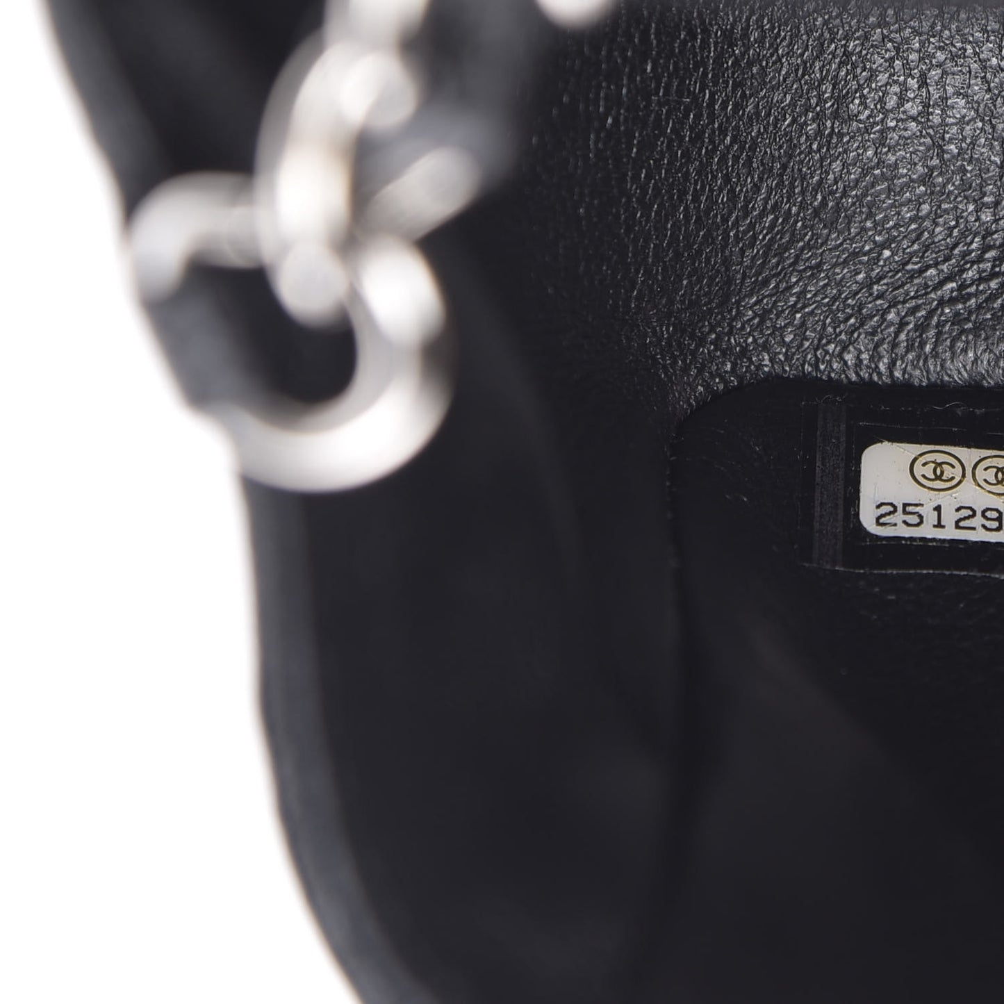 Caviar Quilted Mini Rectangular Flap Black