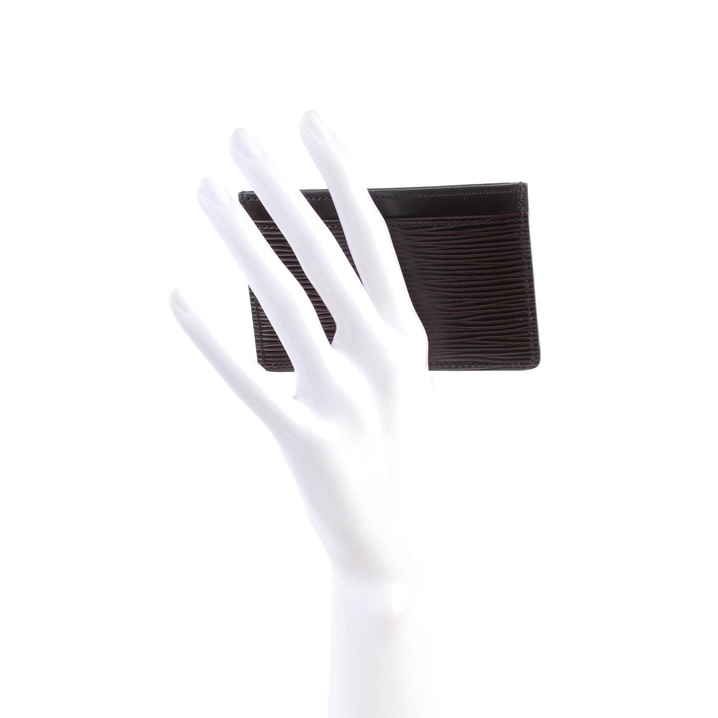 Epi Card Holder Moka
