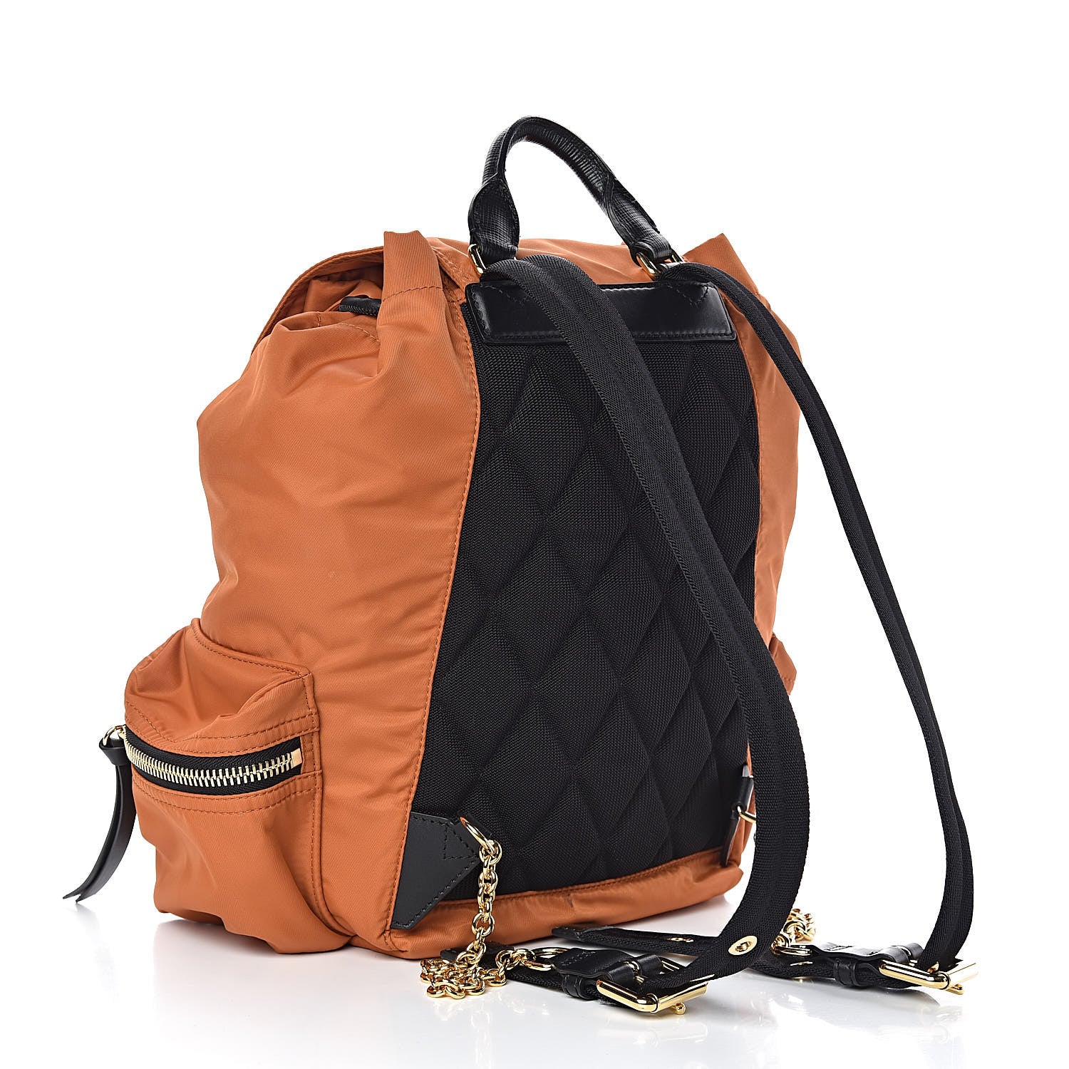 Burberry Nylon Medium Rucksack Backpack Clementine 3 of 11