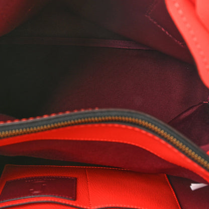 Marc Jacobs Pebbled Calfskin The Editor 38 Tote True Red 5 of 9