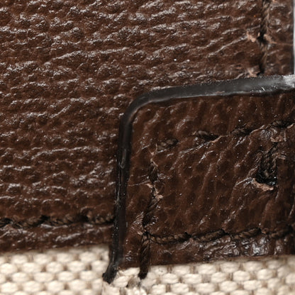 Gucci Monogram Jumbo GG Textured Dollar Calfskin Mini Horsebit 1955 Shoulder Bag Camel Ebony New Acero 12 of 13