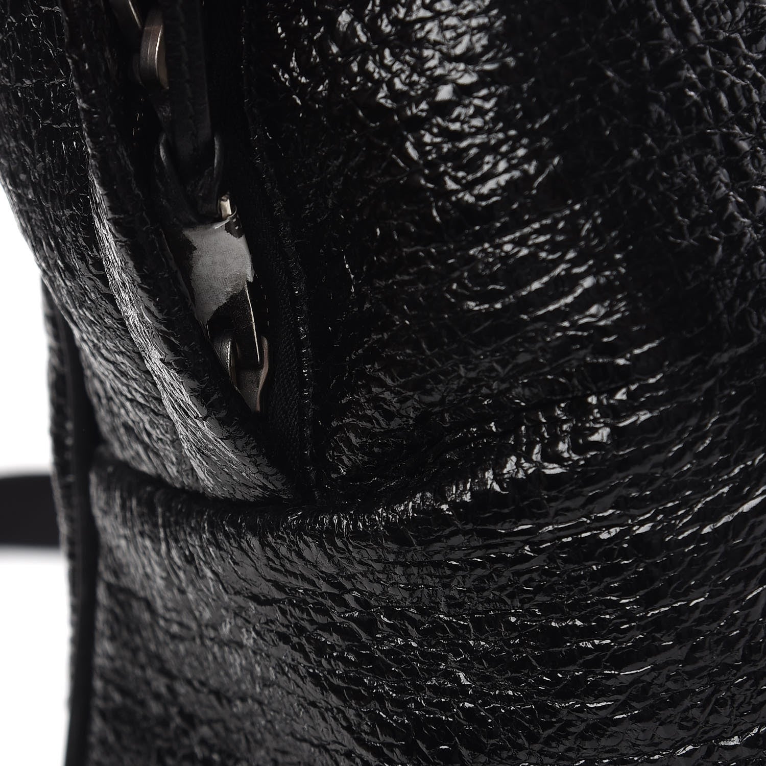 Saint Laurent Coated Canvas Hunting Backpack Black 12 of 20