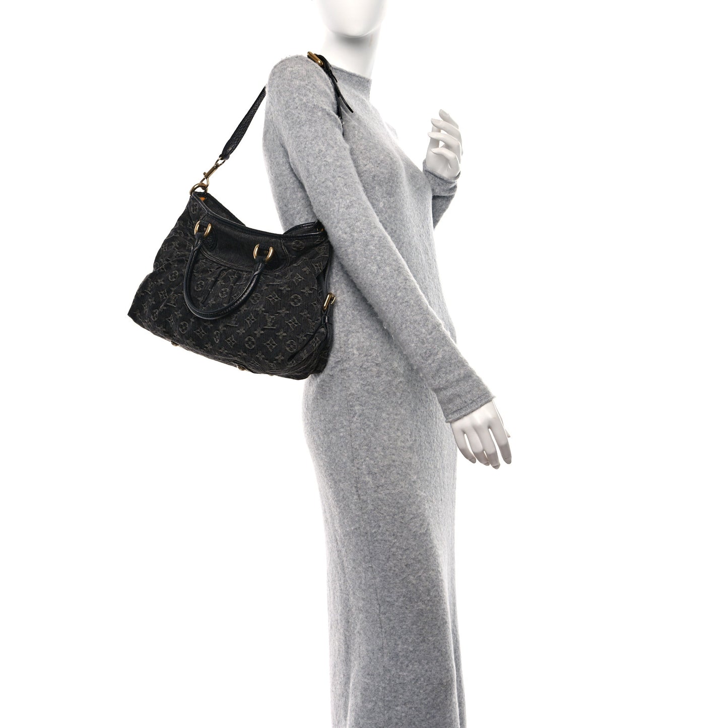 Denim Neo Cabby MM Black