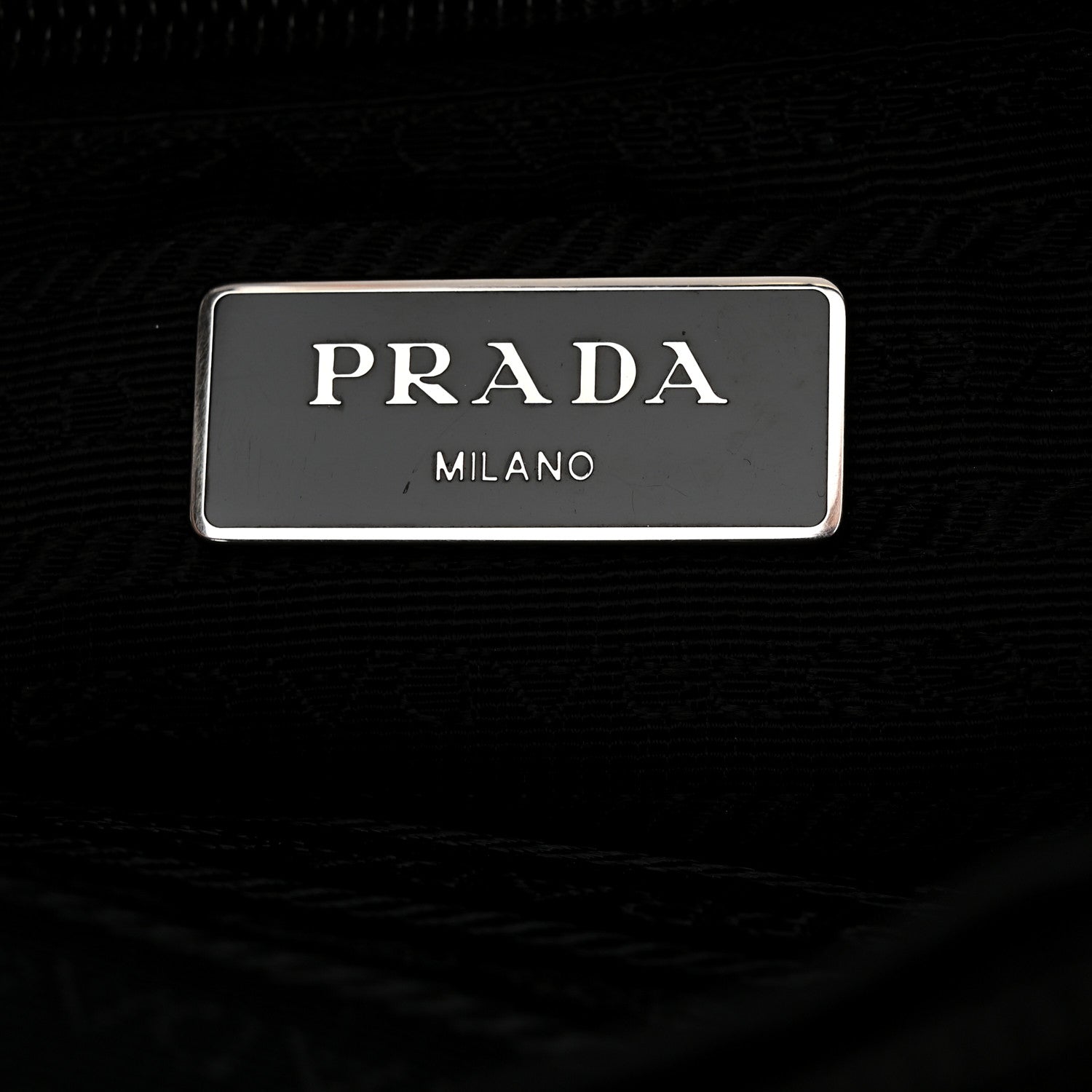 Prada Nylon Tessuto Vela Crossbody Bag Black 6 of 9