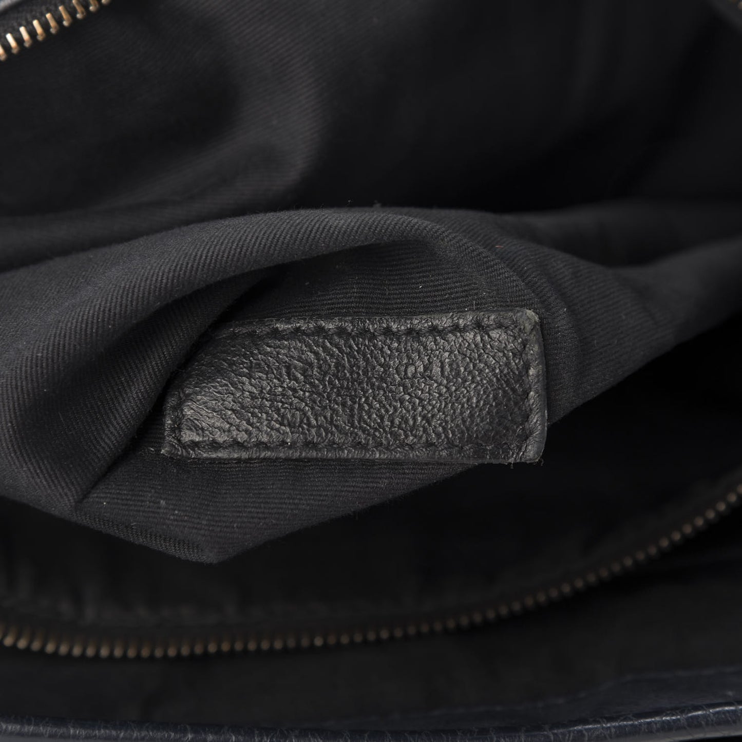 Crinkled Calfskin Matelasse Monogram Large Niki Chain Satchel Deep Marine