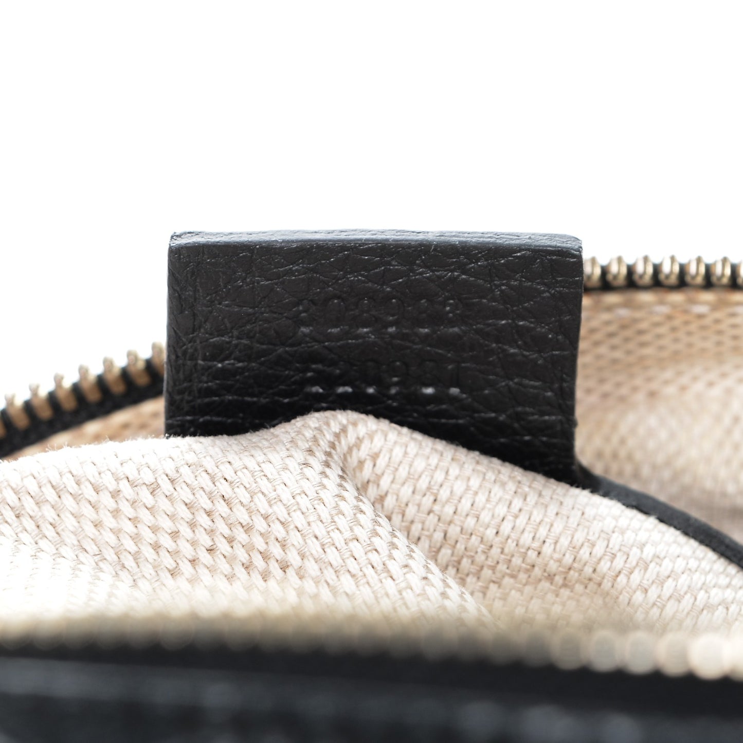 Pebbled Calfskin Small Soho Bowler Black