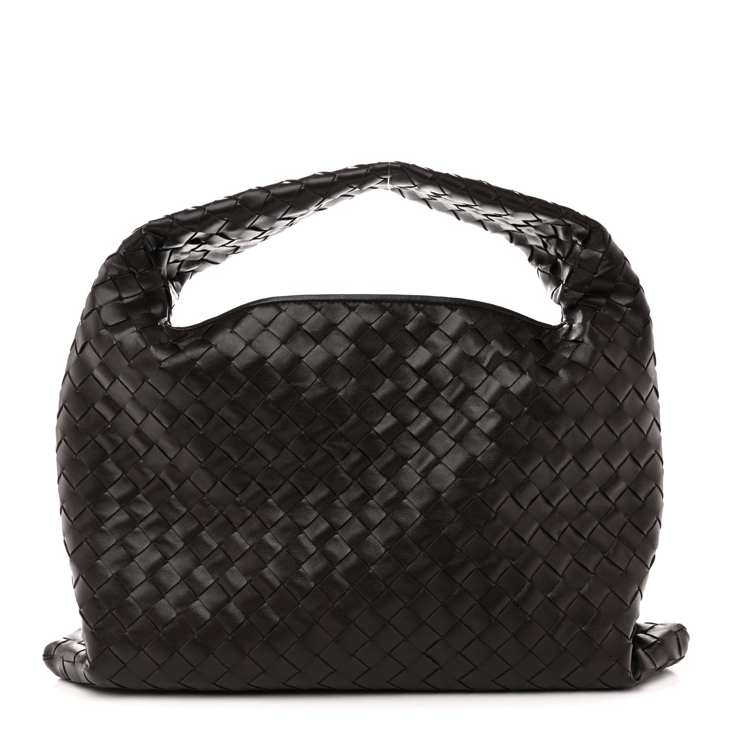 Bottega Veneta Calfskin Intrecciato Small Hop Fondant 1 of 11