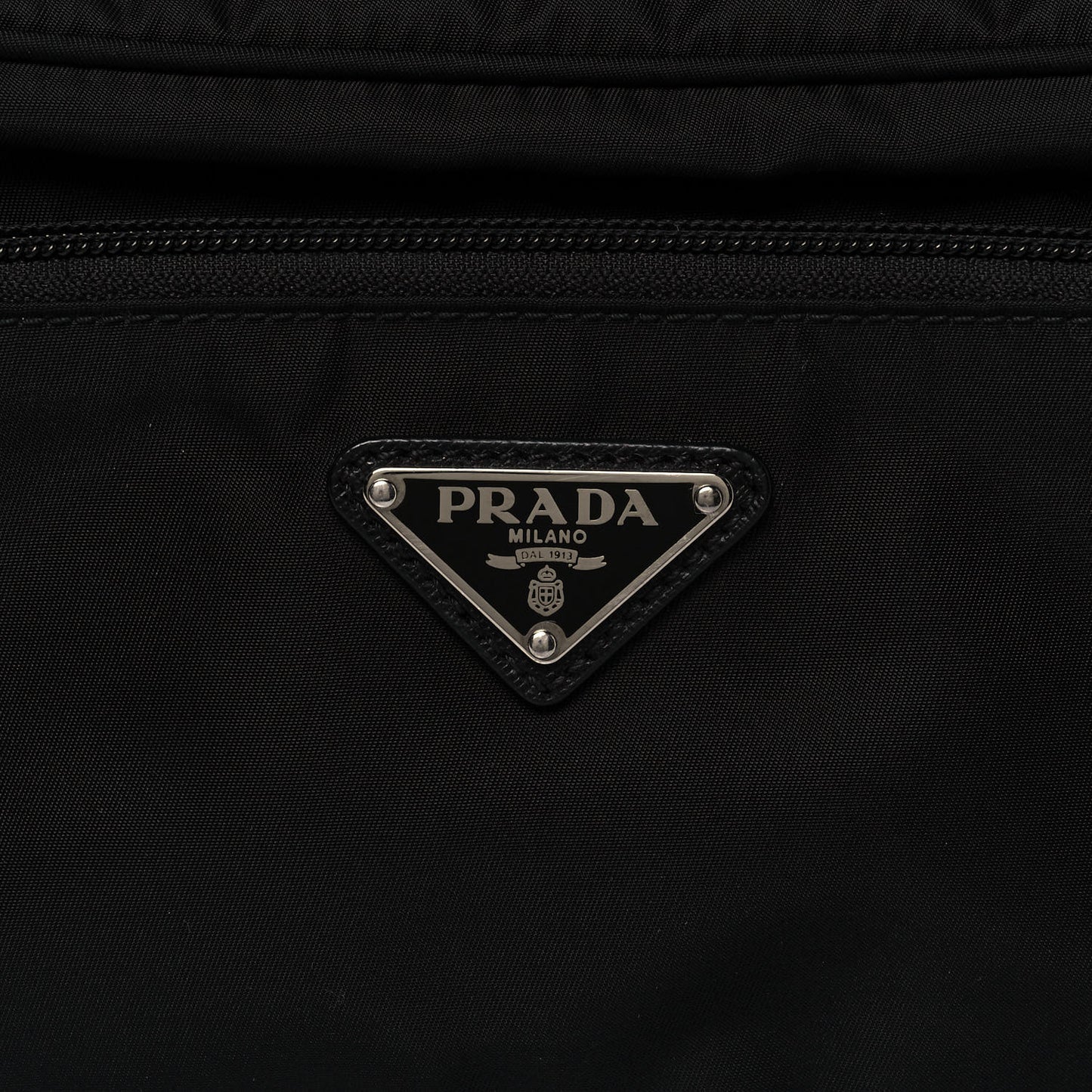 Tessuto Nylon Belt Bag Black