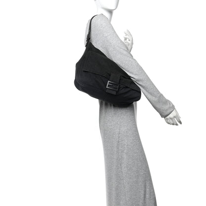 Fendi Jersey Mama Baguette Black 2 of 13