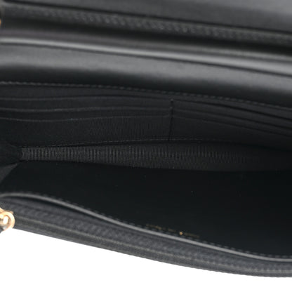 Chanel Caviar Quilted Boy Wallet On Chain WOC Black 7 of 12