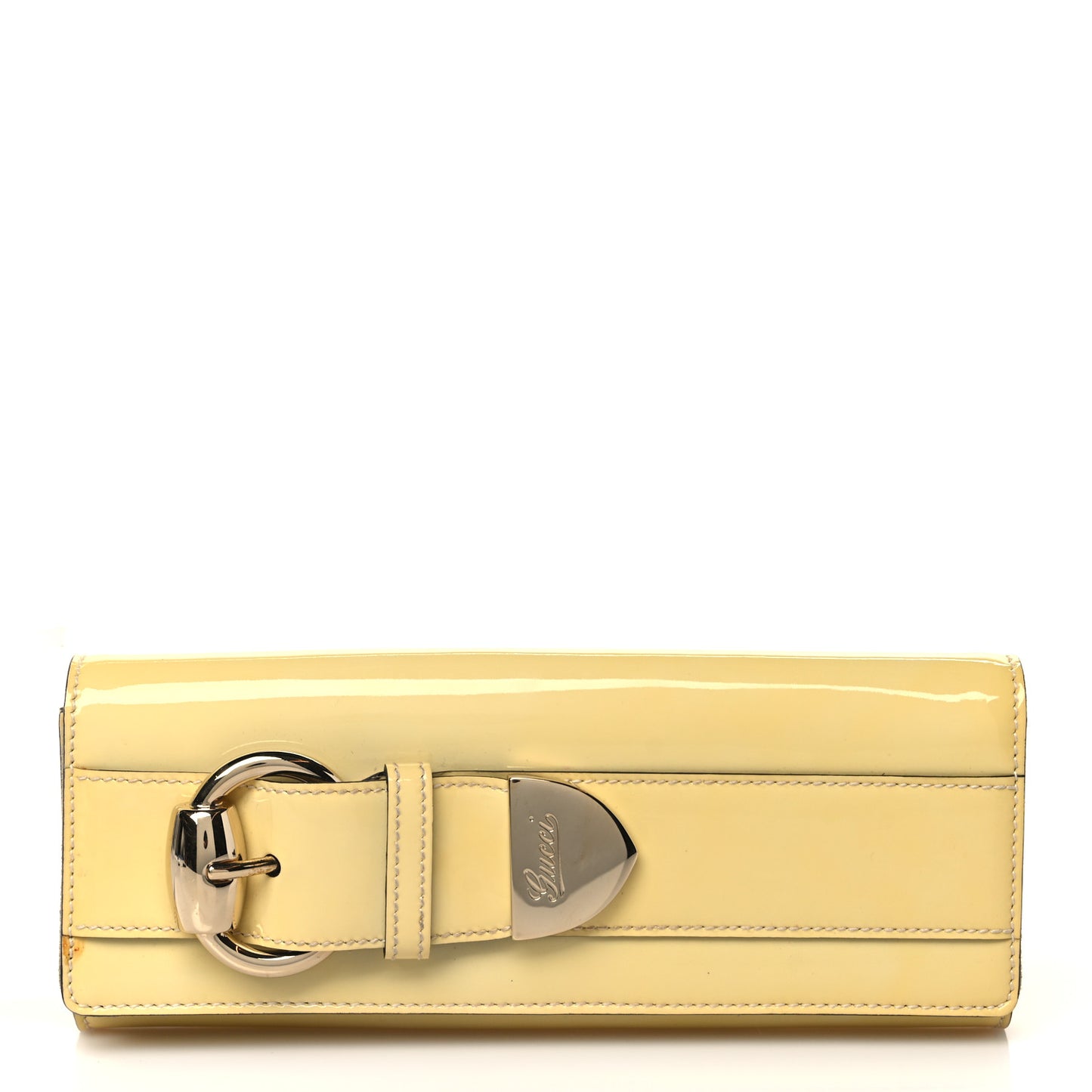 Patent Romy Clutch Off White