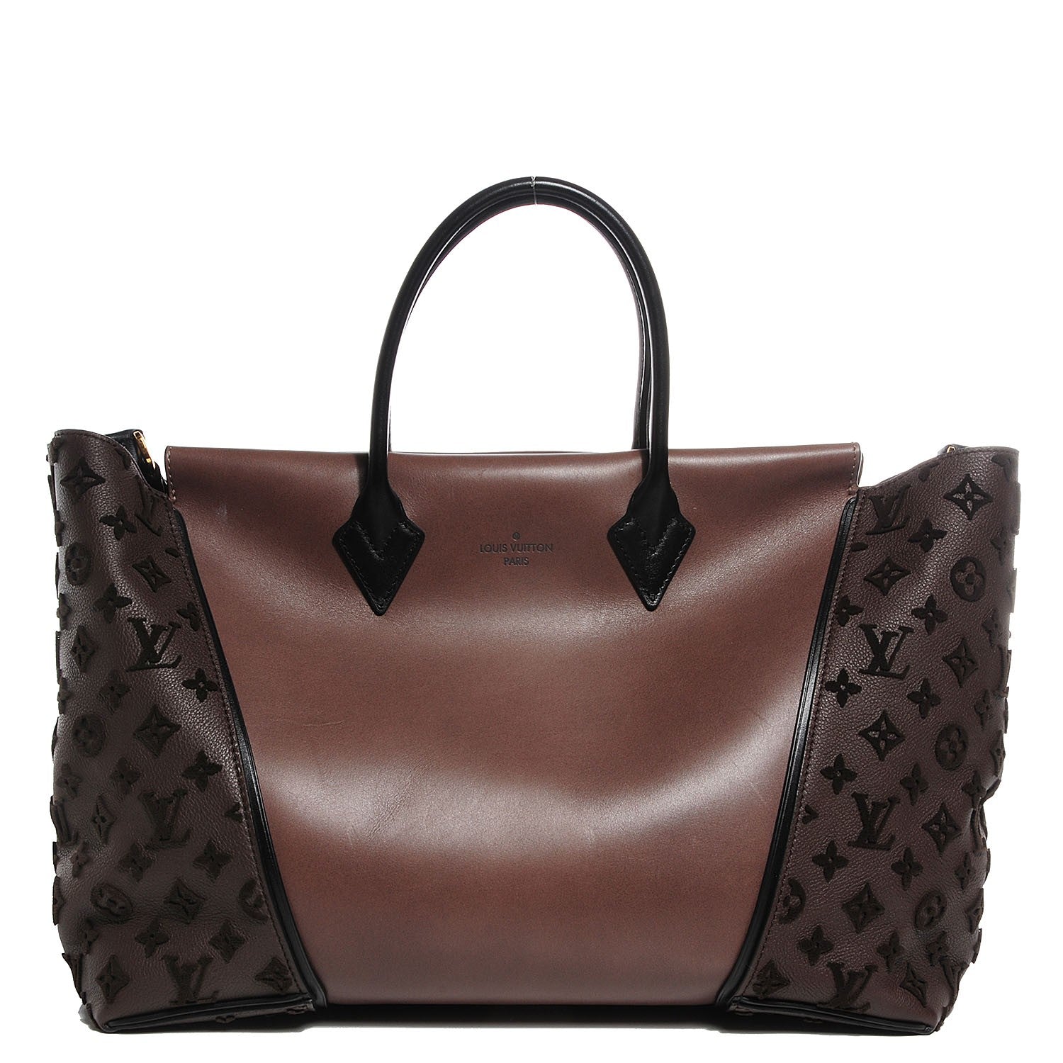 Louis Vuitton Cuir Orfevre Veau Cachemire Tote W GM Gris 1 of 7