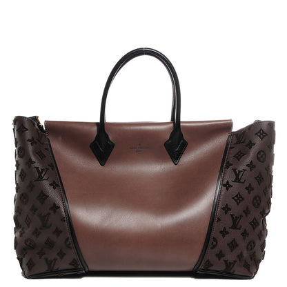 Louis Vuitton Cuir Orfevre Veau Cachemire Tote W GM Gris 1 of 7