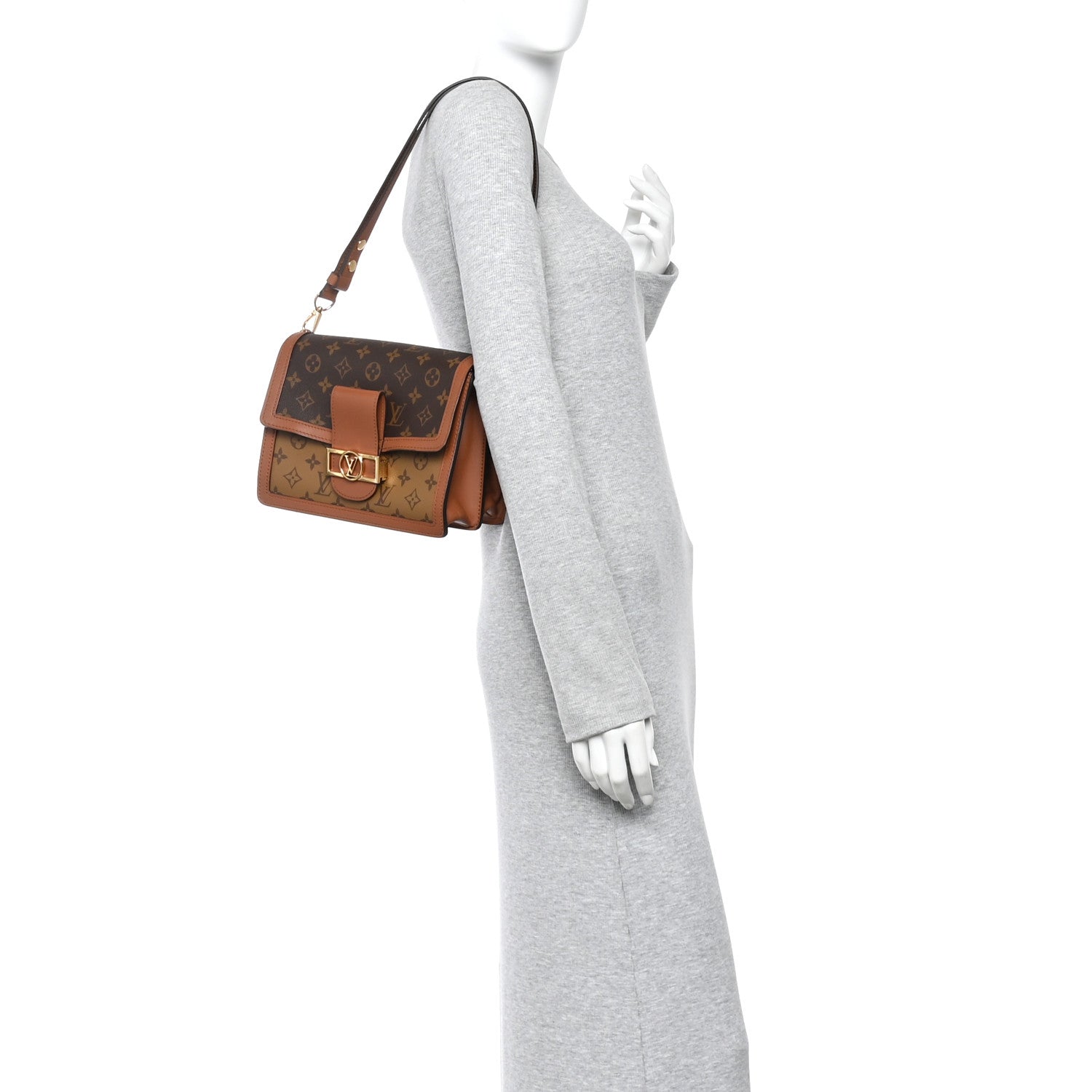 Louis Vuitton Reverse Monogram Dauphine MM 2 of 14