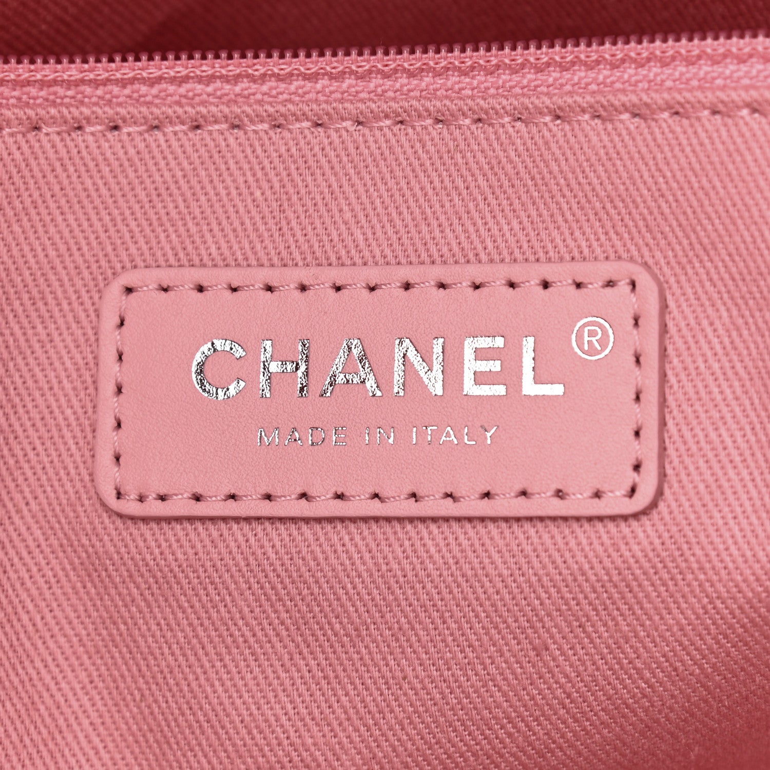 Chanel Mixed Fibers Small Deauville Tote Pink 6 of 9