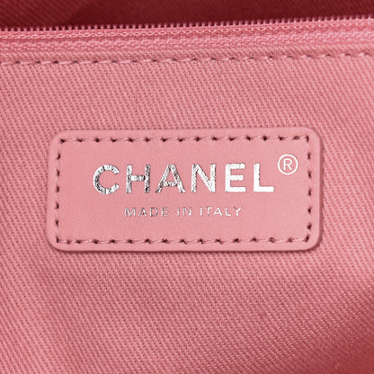Chanel Mixed Fibers Small Deauville Tote Pink 6 of 9