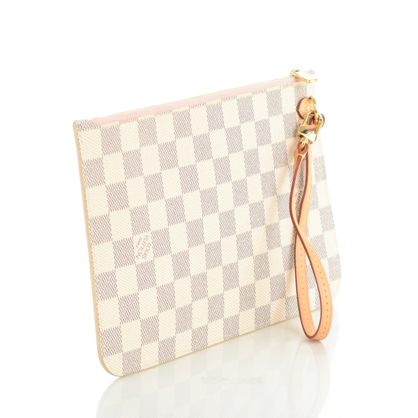 Damier Azur Neverfull MM GM Pochette Rose Ballerine