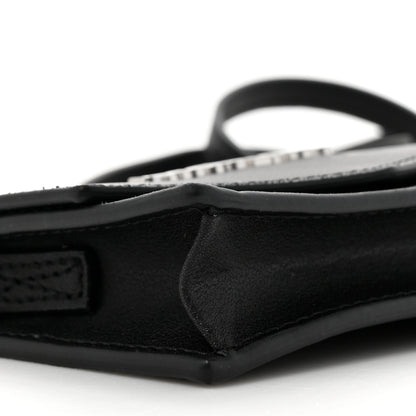 Jacquemus Smooth Calfskin Le Porte Azur Envelope Wallet Black 9 of 9