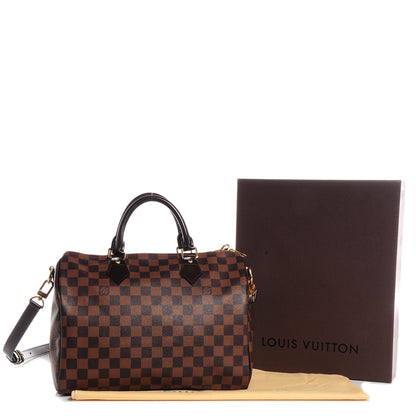 Louis Vuitton Damier Ebene Speedy Bandouliere 30 4 of 8