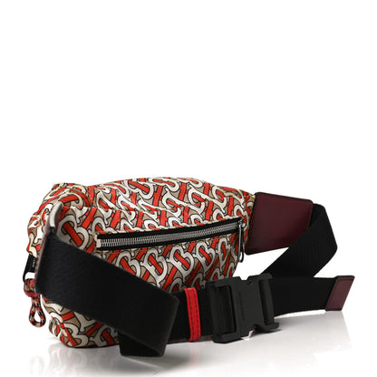Burberry Nylon Monogram TB Sonny Bum Bag Vermillion 2 of 9