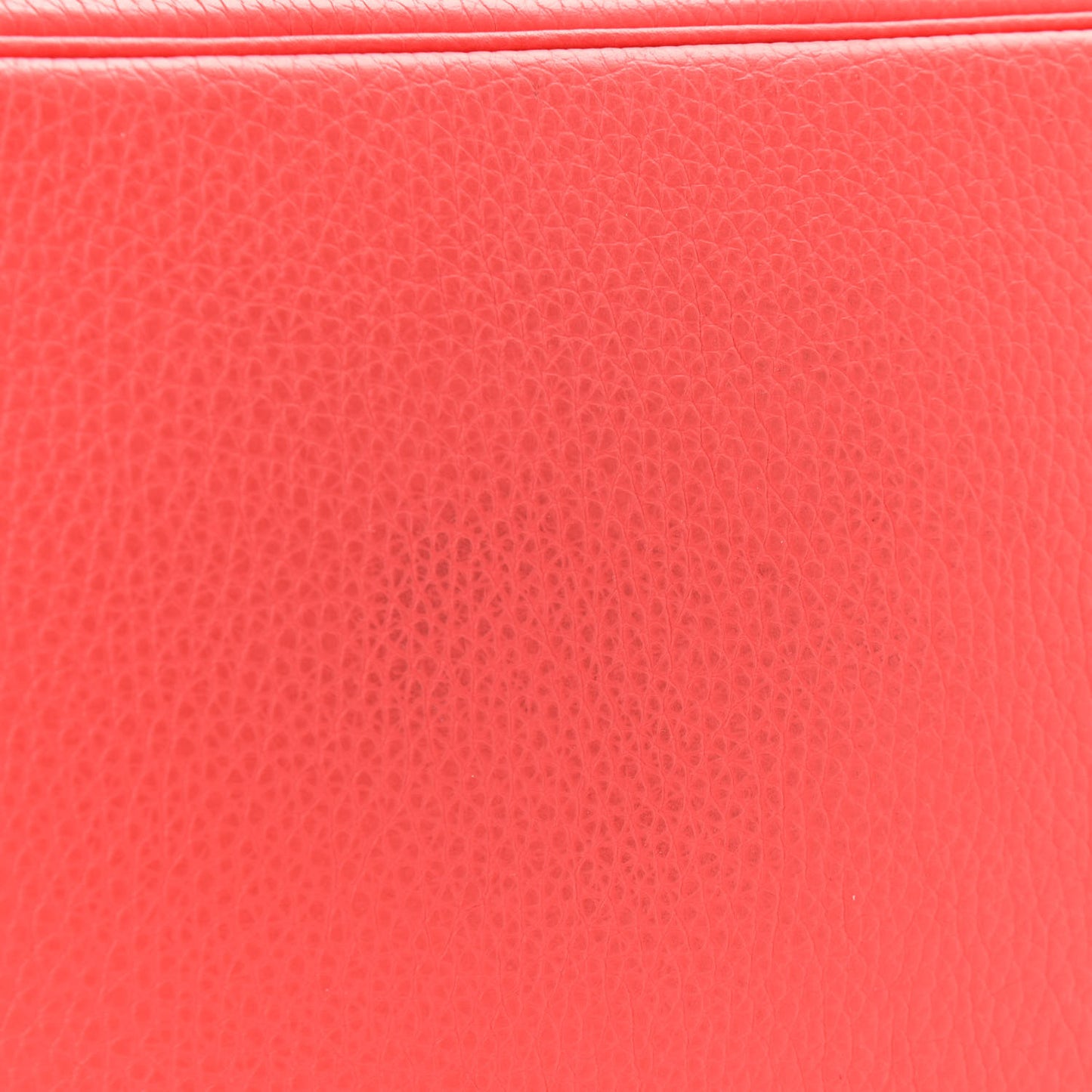 Taurillon Clemence Birkin 30 Rouge Pivoine