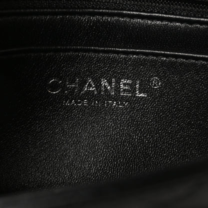 Chanel Lambskin Quilted Mini Square Flap Black 7 of 10