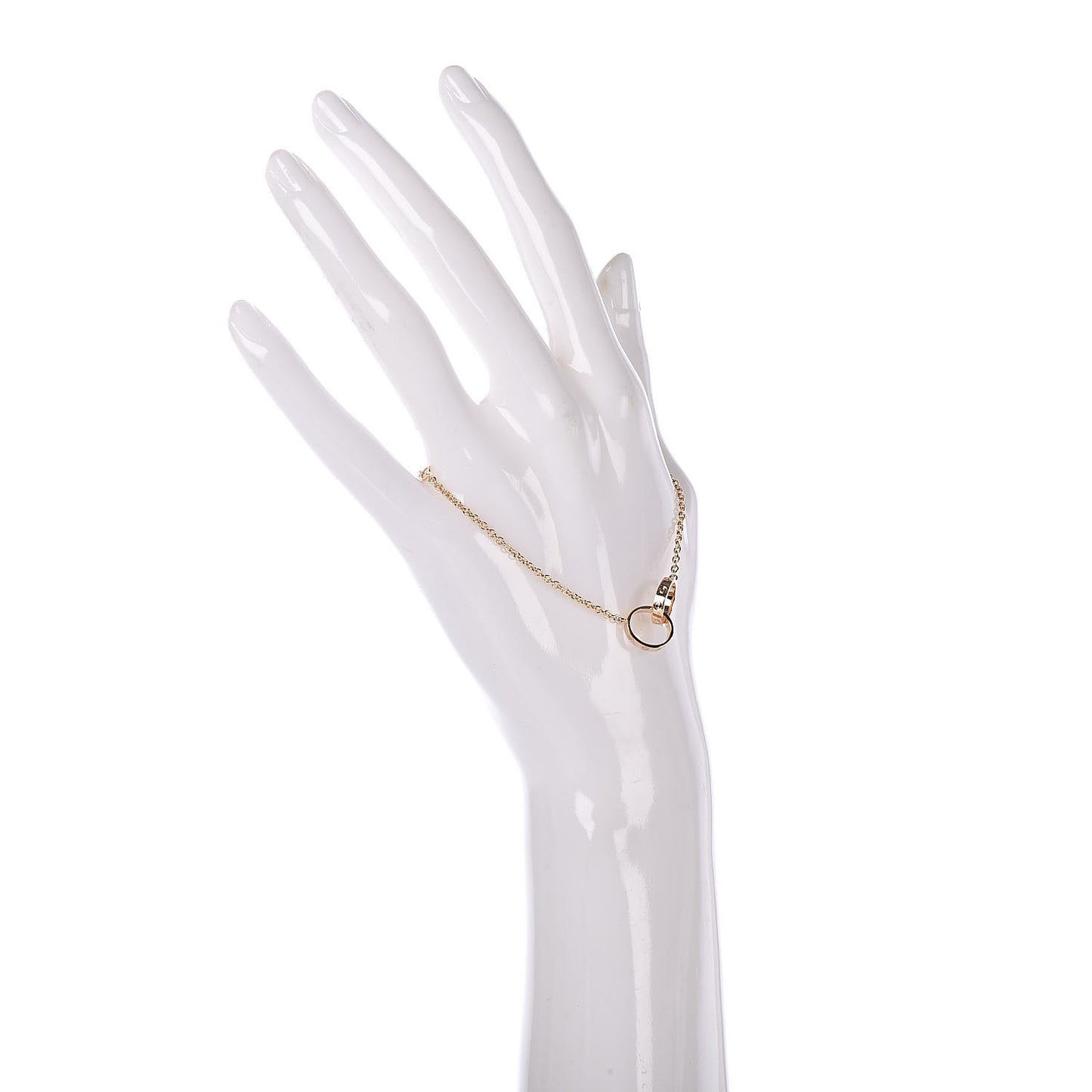 18K Yellow Gold Interlocking LOVE Bracelet