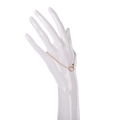 Cartier 18K Yellow Gold Interlocking LOVE Bracelet 2 of 5