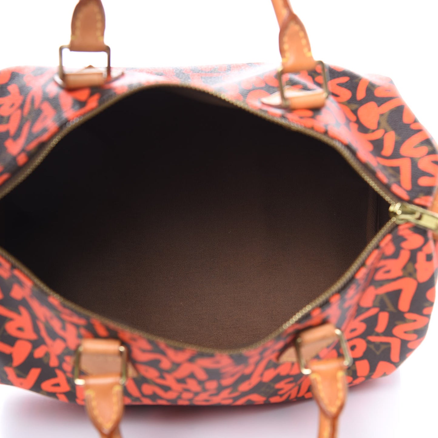 Monogram Graffiti Speedy 30 Orange