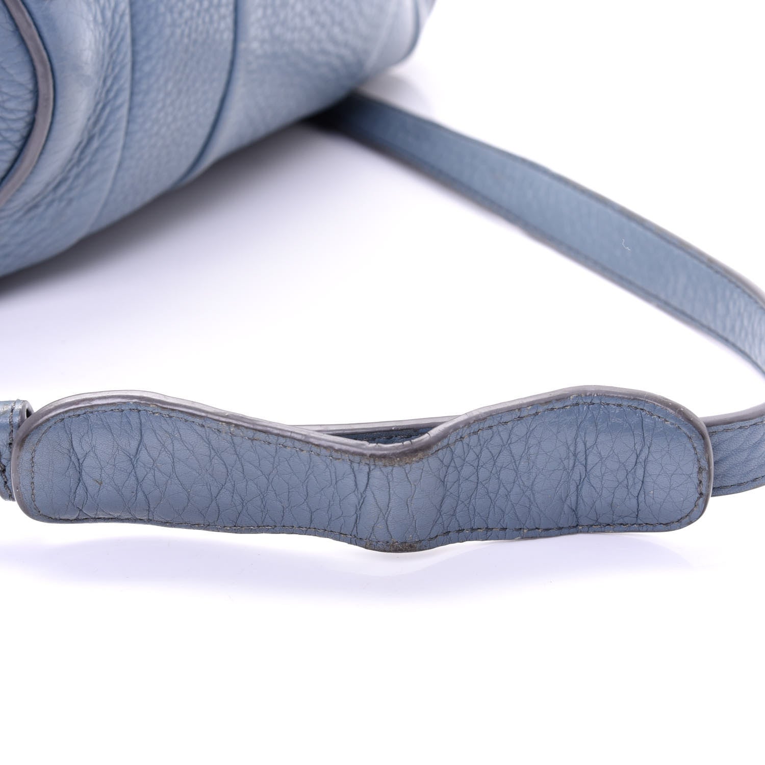 Alexander Wang Pebbled Lambskin Rockie Blue Pale Gold Hardware 23 of 24