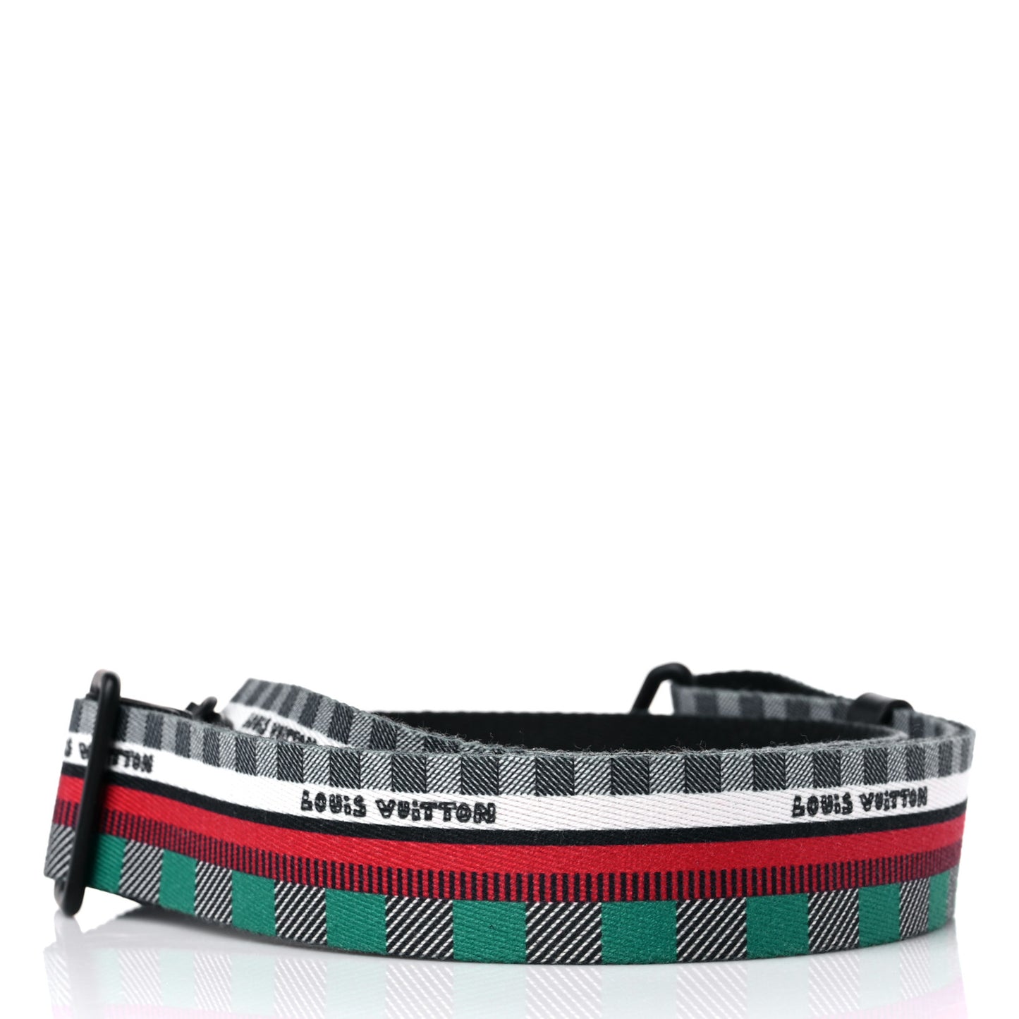 Trio Messenger Shoulder Strap Black Multicolor