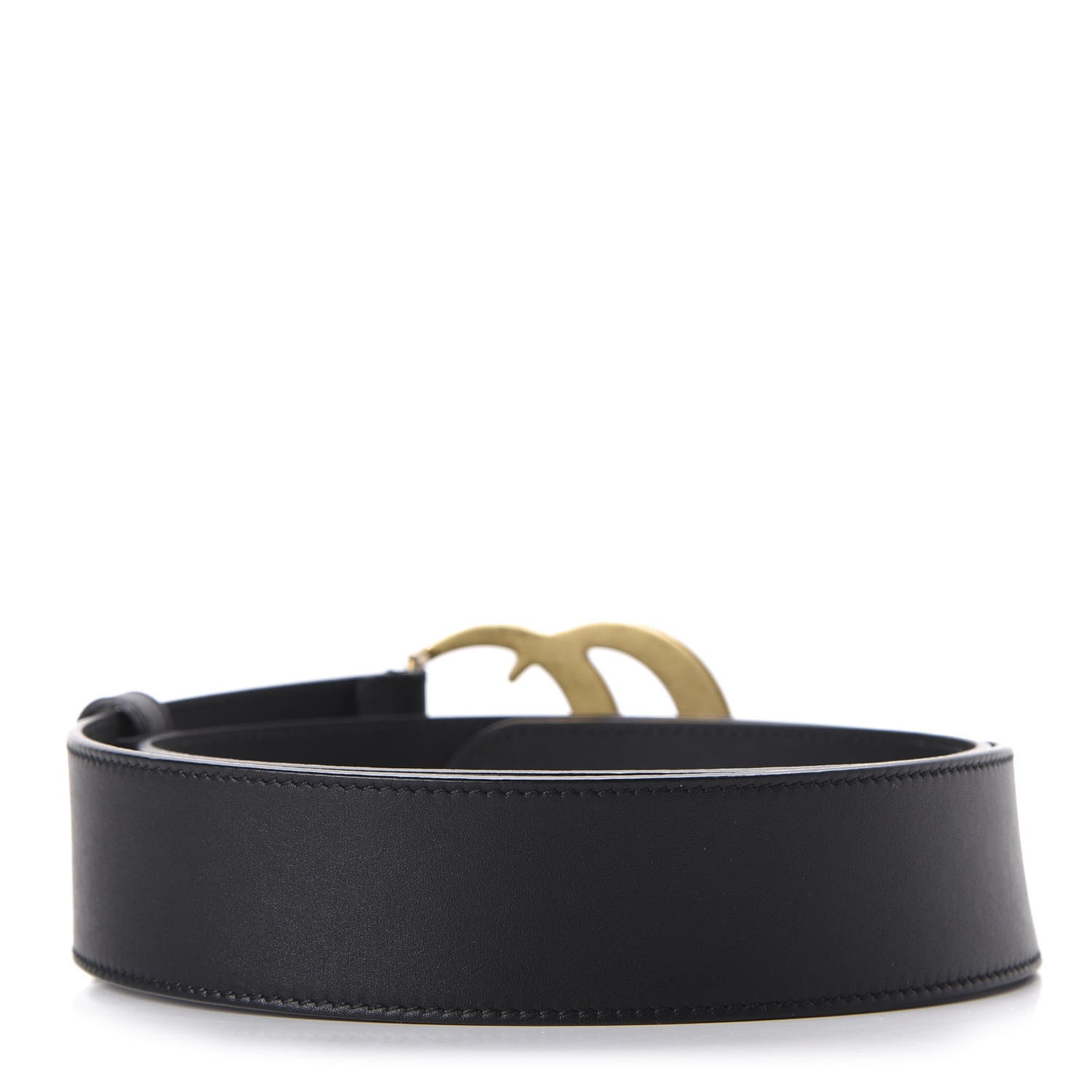 Gucci Calfskin Double G 40mm Belt 85 34 Black 2 of 6
