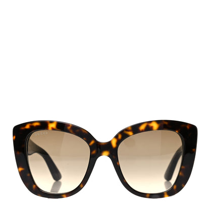 Gucci Cat Eye Sunglasses GG0164S Tortoise 2 of 8