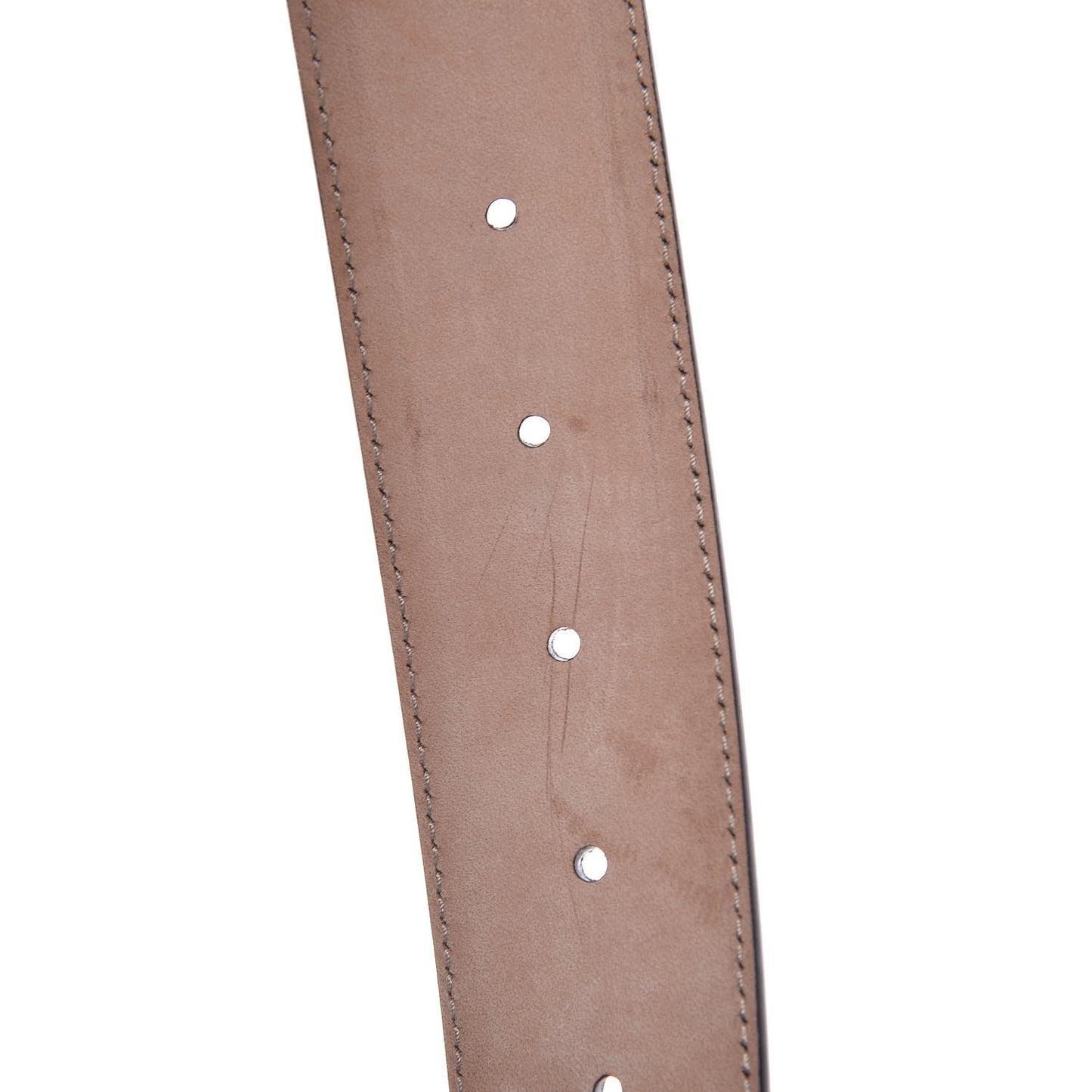 Monogram Interlocking G Belt 80 32 Dark Brown