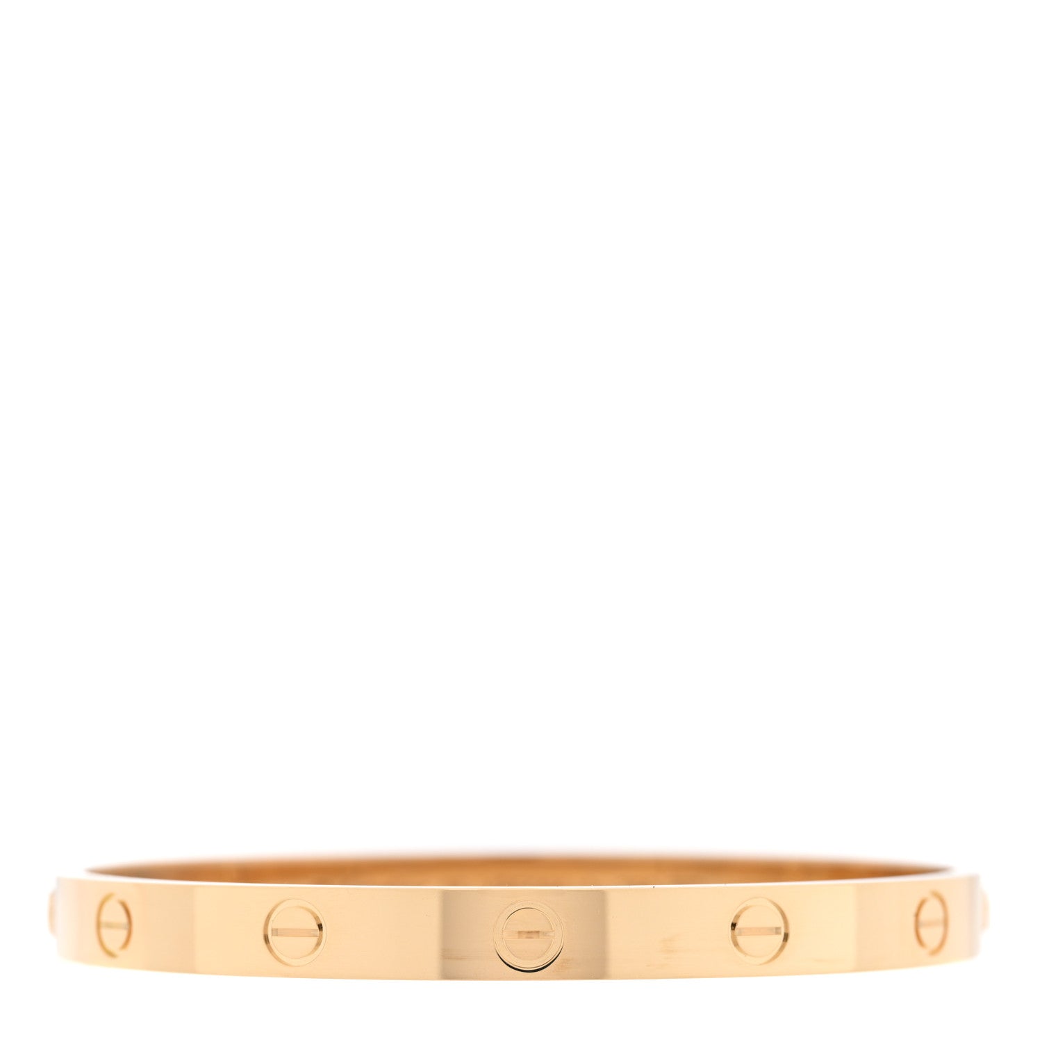 Cartier 18K Yellow Gold LOVE Bracelet 18 1 of 9
