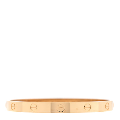 Cartier 18K Yellow Gold LOVE Bracelet 18 1 of 9