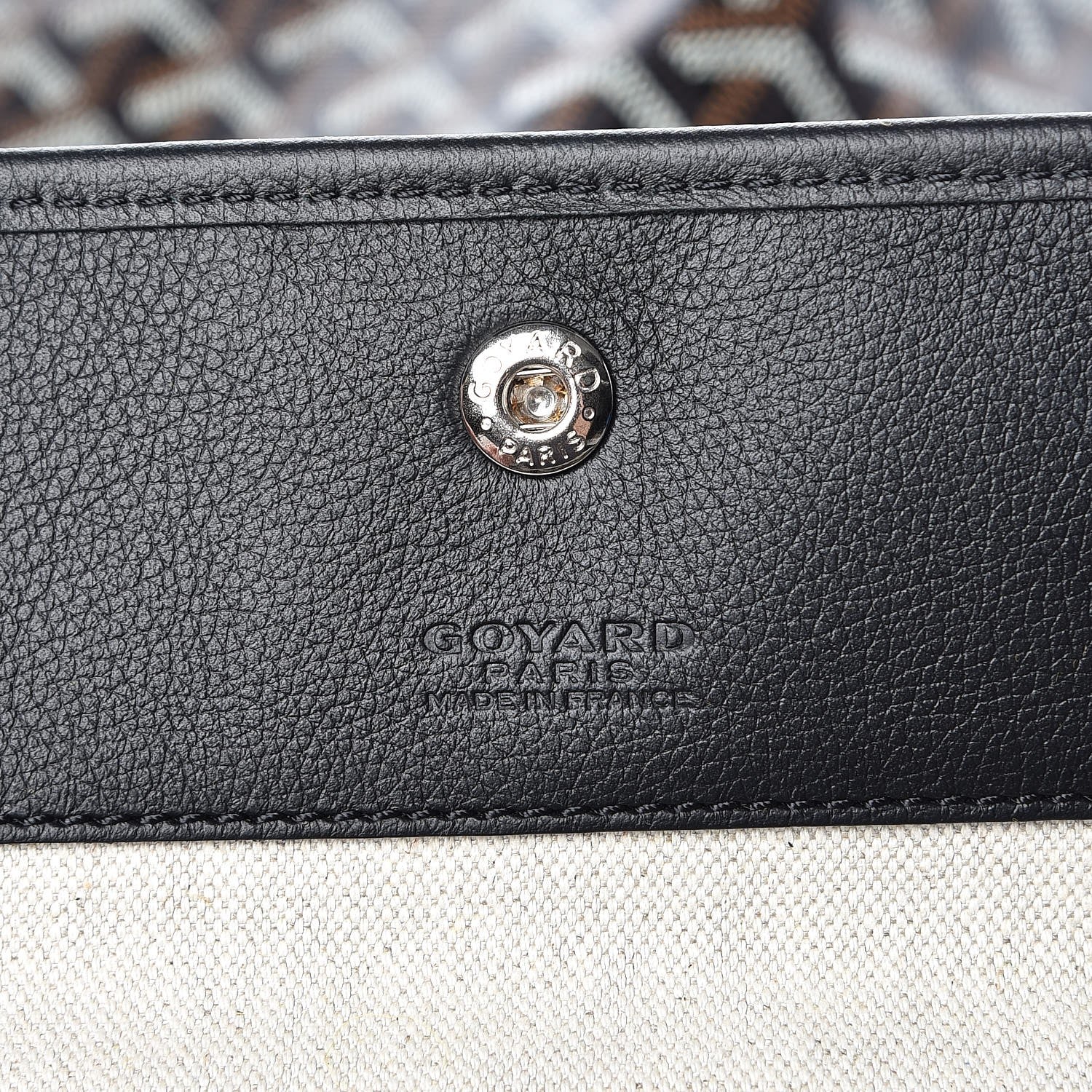 Goyard Goyardine Saint Louis GM Black 7 of 9