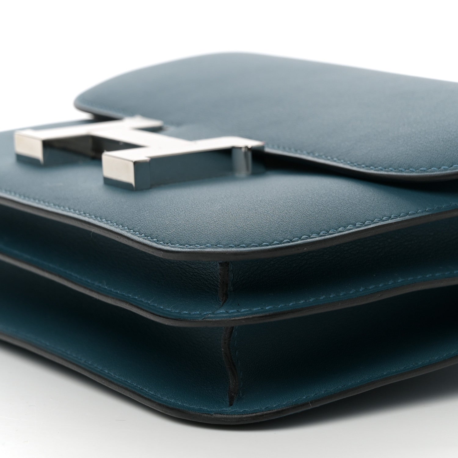 Hermes Swift Constance Verso 18 Colvert Bleu Lin 10 of 11