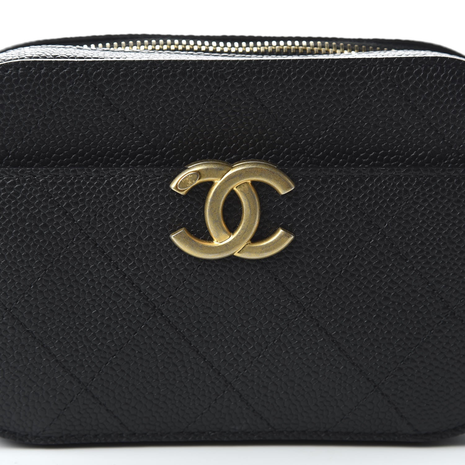 Chanel Caviar Stitched Waist Bag Black 10 of 10
