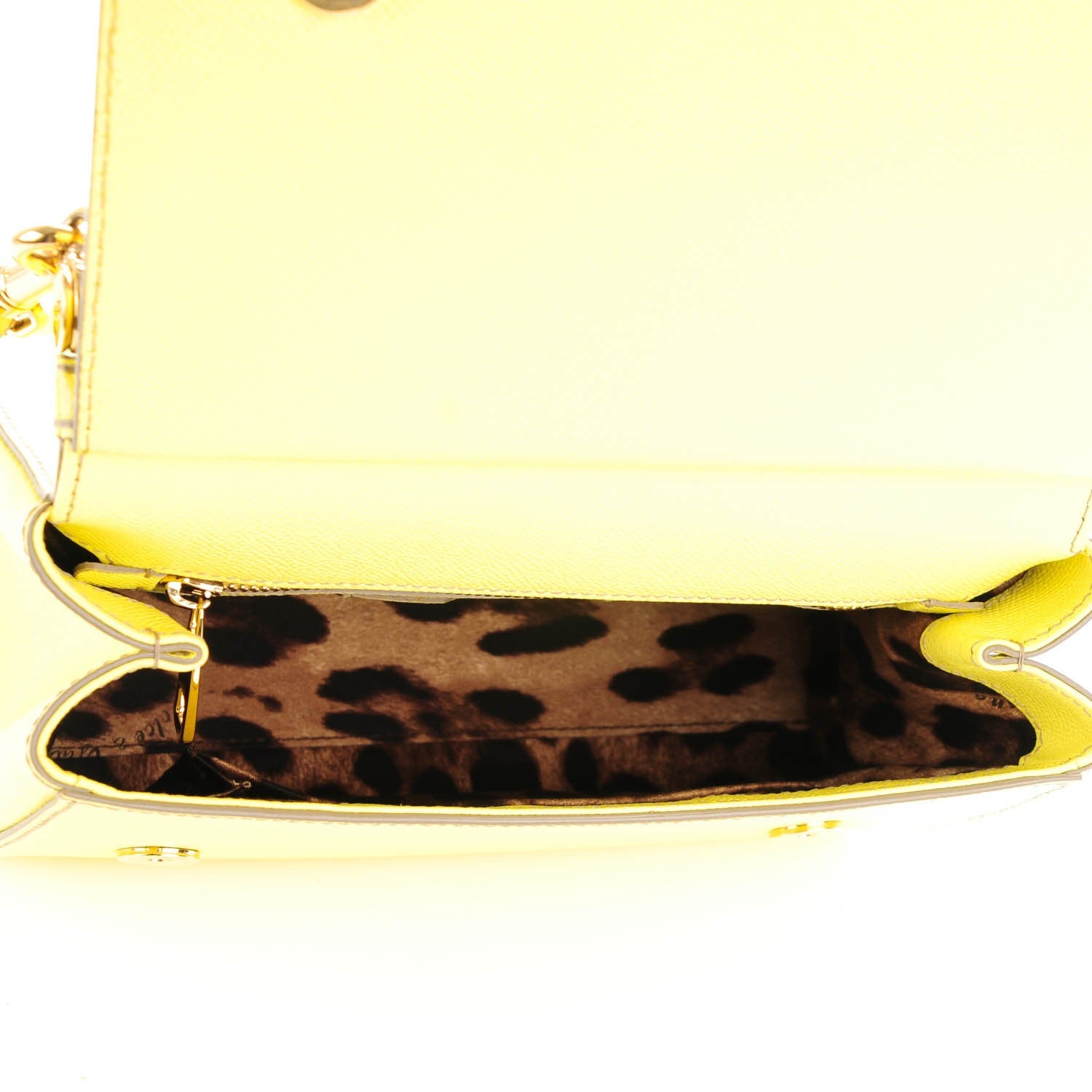 Dolce & Gabbana Dauphine Medium Miss Sicily Satchel Light Yellow 5 of 6