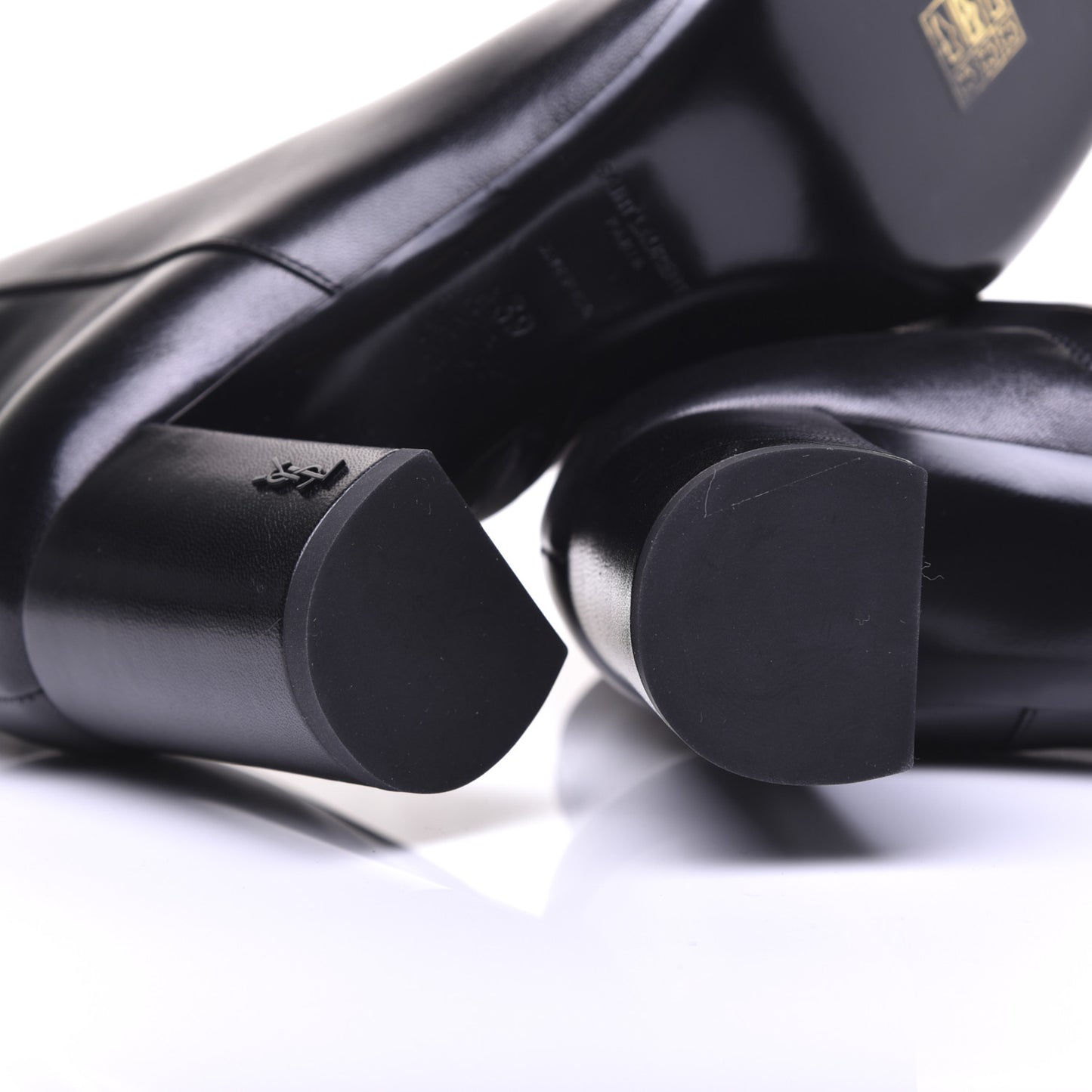 Nappa Loulou Ankle Zip Boot 39 Black