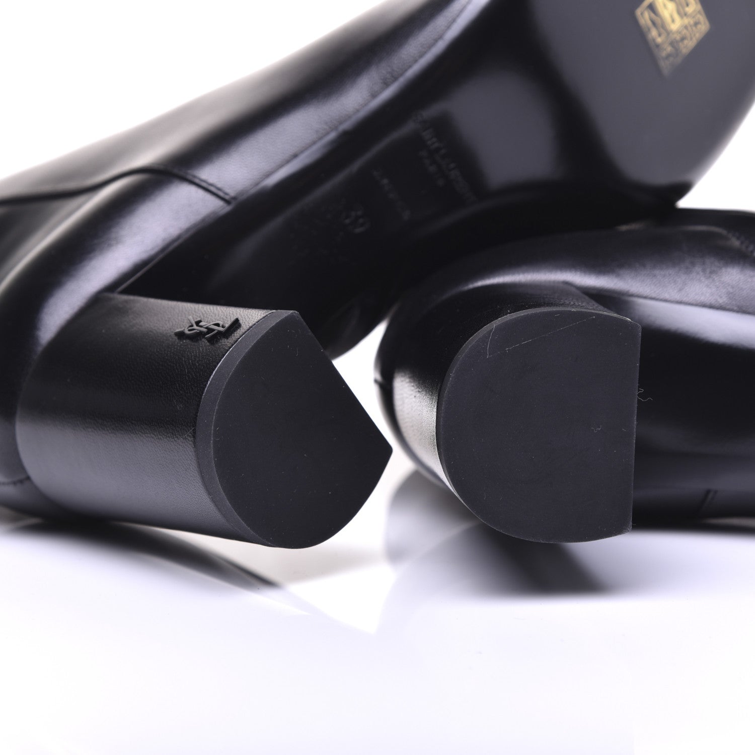 Saint Laurent Nappa Loulou Ankle Zip Boot 39 Black 13 of 14