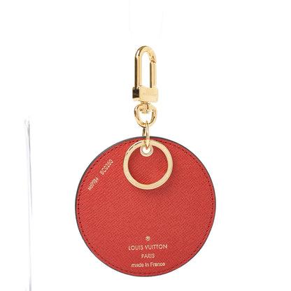 Louis Vuitton Monogram 2020 Christmas Animation Bumper Cars Bag Charm Key Ring Coquelicot 3 of 4