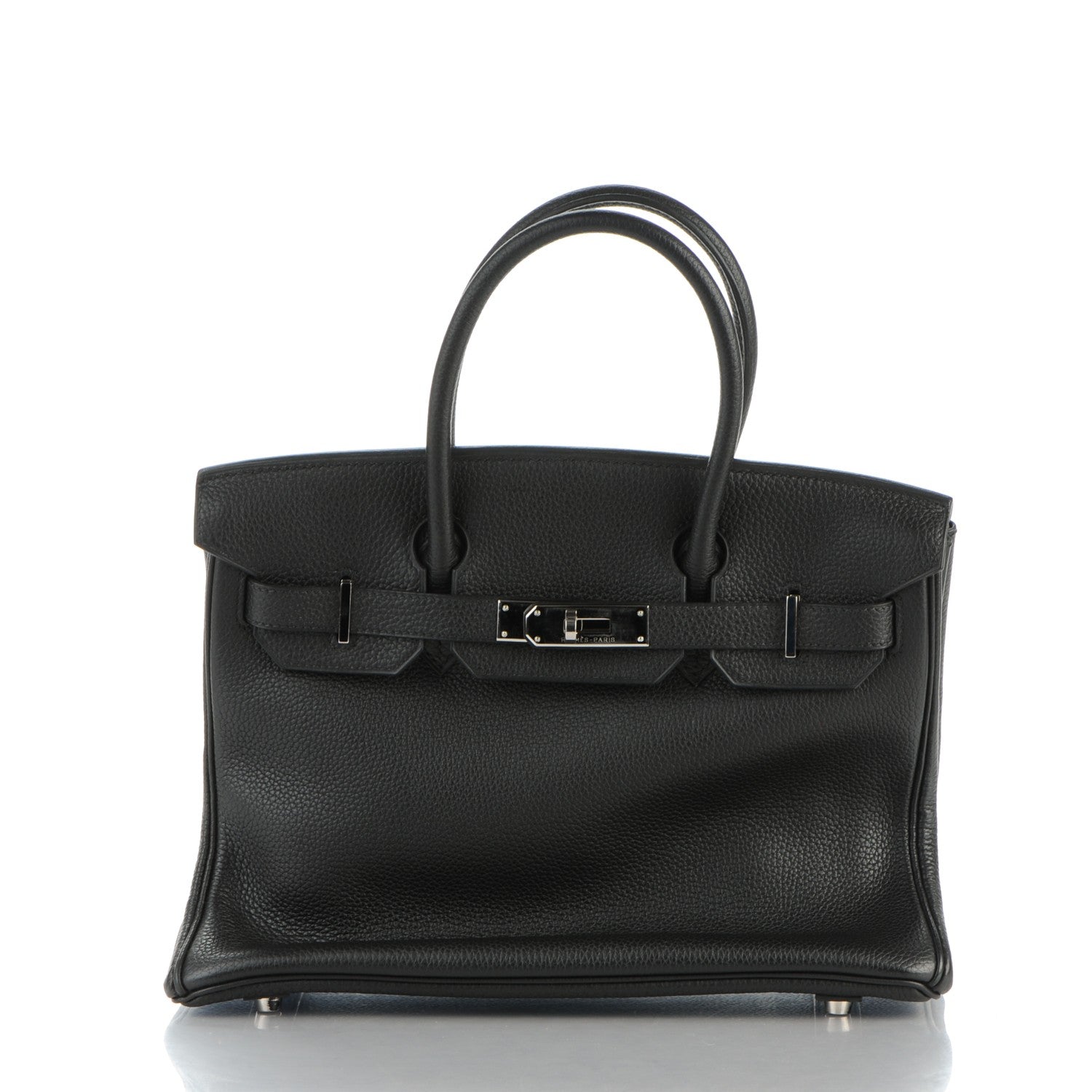 Hermes Taurillon Clemence Birkin 30 Black 27 of 28