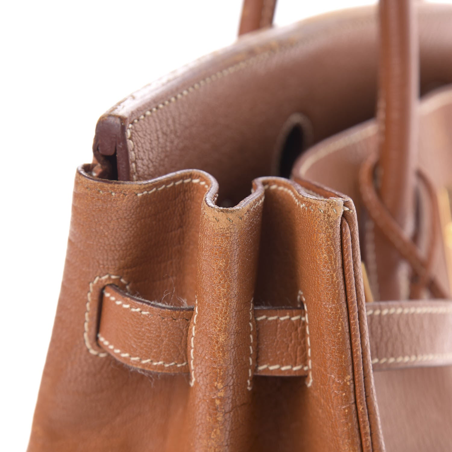 Hermes Chevre de Coromandel Birkin 35 Gold 8 of 17