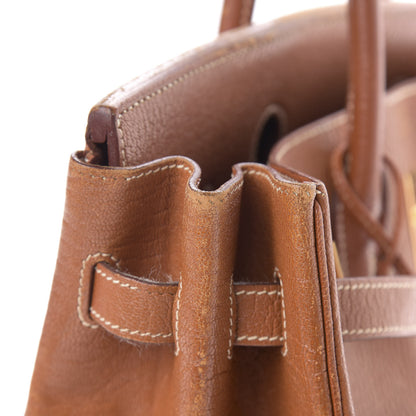Hermes Chevre de Coromandel Birkin 35 Gold 8 of 17