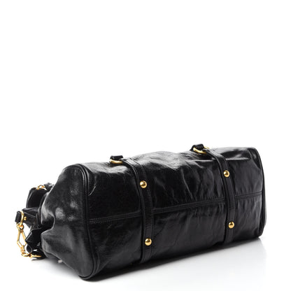 Miu Miu Vitello Lux Medium Bow Bag Black 4 of 10