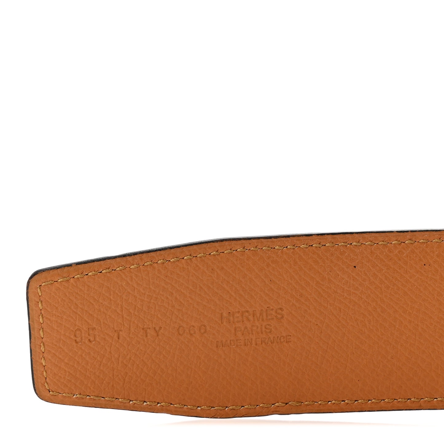 Box Epsom 42mm Belt Strap 95 38 Brique Sesame