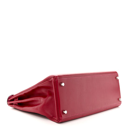 Hermes Tadelakt So Flash Kelly Retourne 35 Rubis Rose Tyrien 4 of 12