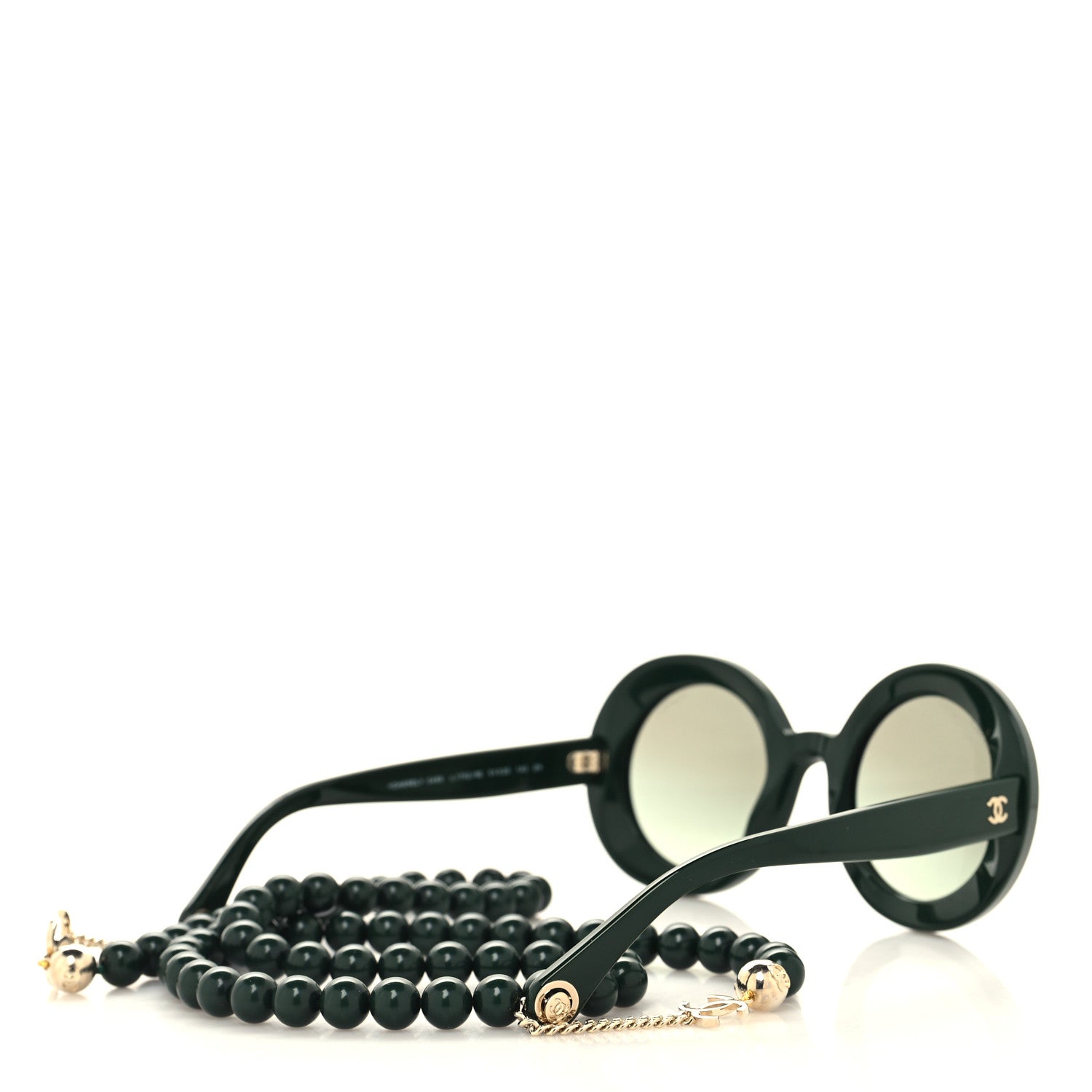 Chanel Acetate Round Sunglasses 5489 Green 4 of 8